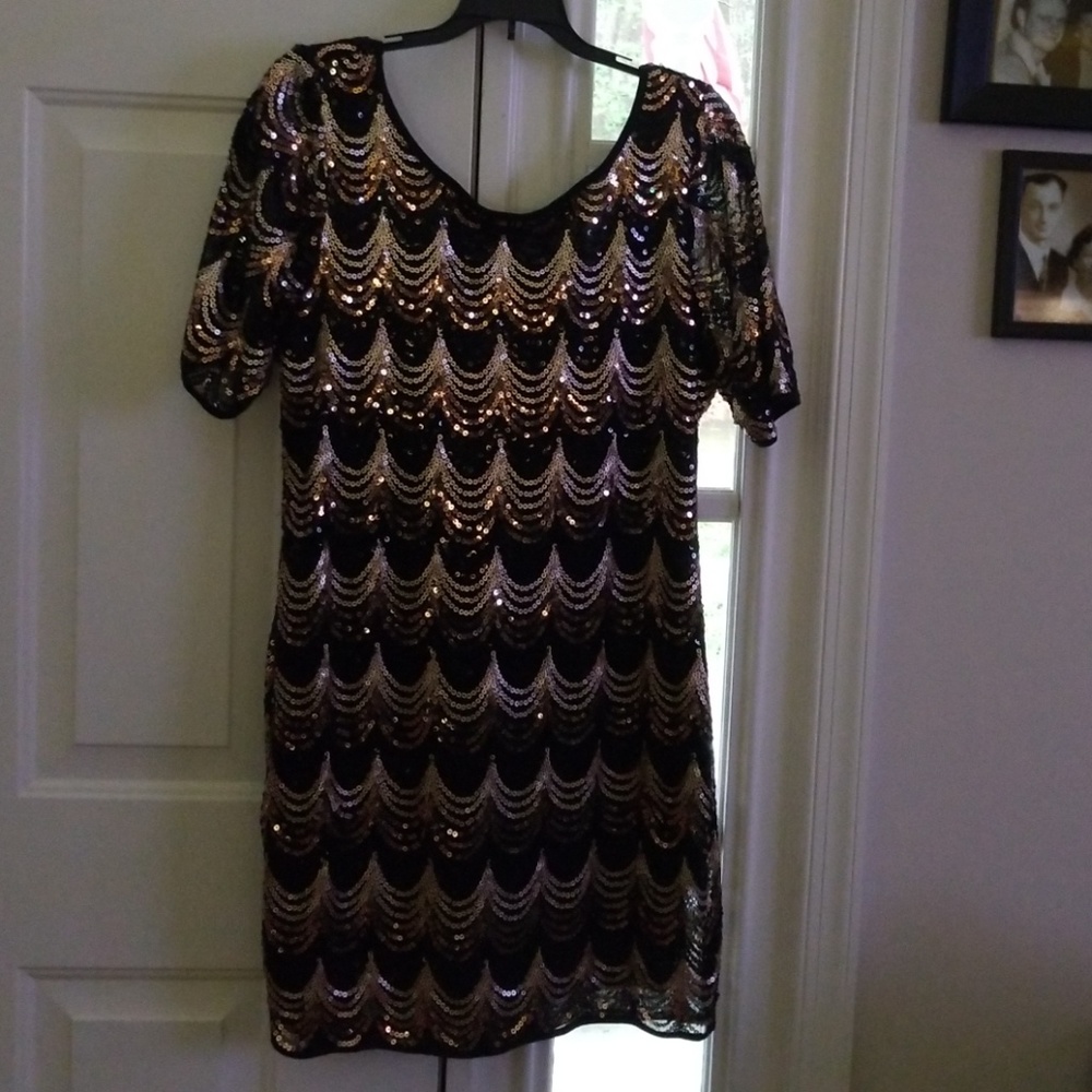 Sequin cocktail dress